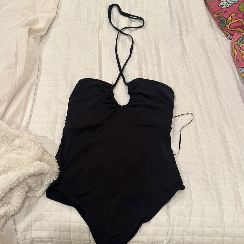 Abercrombie and Fitch black bodysuit